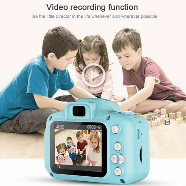 Camera Children Digital Mini Camera with 32GB Memory Card HD Video Camcorder -Bl Carousel 4