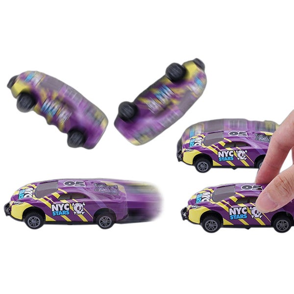 Toy 4Pcs Children Pull Back Car Toy Flip Toy Cars Car Model Toys Carousel 9