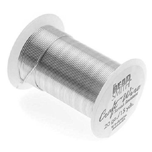 The Beadsmith Silver Color Wire 18 Gauge Carousel 1