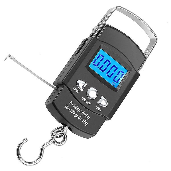 Portable Electronic Luggage Scale with Tape Measure - Max Weight, Travel/Shoppin Carousel 1