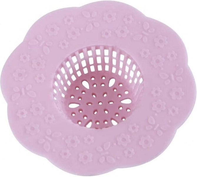 Flower Bath Drain Colander - Hair Catcher and Sink Drain Protector Carousel 1
