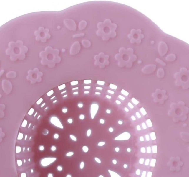 Flower Bath Drain Colander - Hair Catcher and Sink Drain Protector Carousel 2