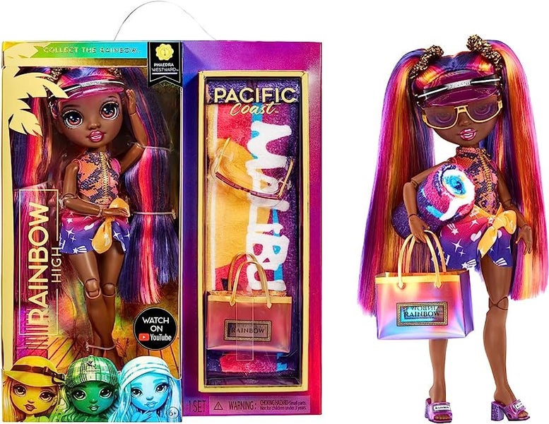 Rainbow High Pacific Coast Phaedra Westward Doll. - brand new Carousel 1