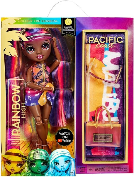 Rainbow High Pacific Coast Phaedra Westward Doll. - brand new Carousel 2