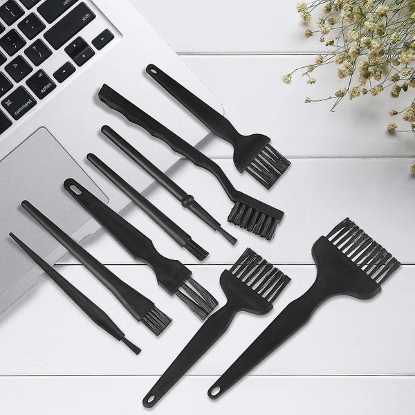 9 In 1 Nylon Anti-static Brush Anti-static Dusting Brush Electronic Cleaning Bru Carousel 2