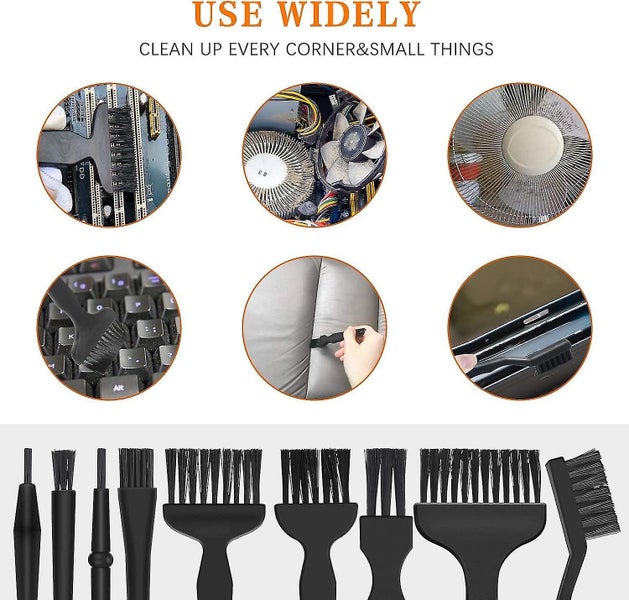 9 In 1 Nylon Anti-static Brush Anti-static Dusting Brush Electronic Cleaning Bru Carousel 3
