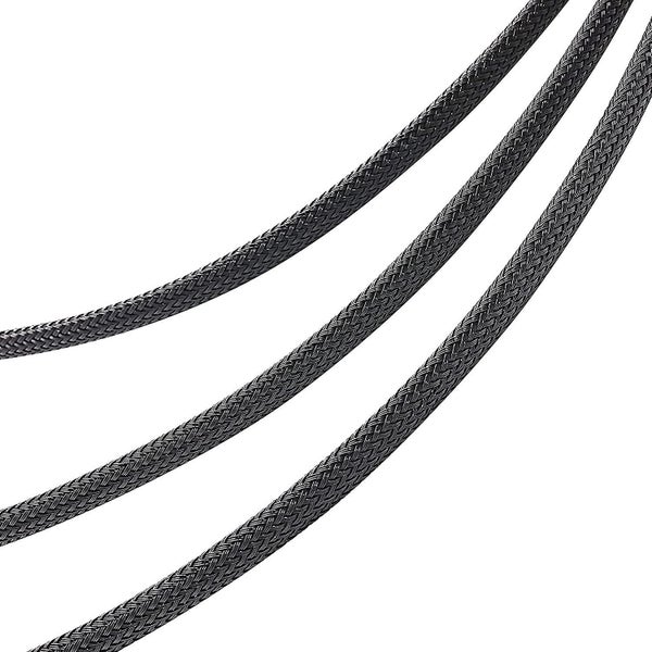 2-pack 4-pin Pwm Fan Splitter Cable, Sleeved Braided Adapter, Computer Pc Fan Po Carousel 5