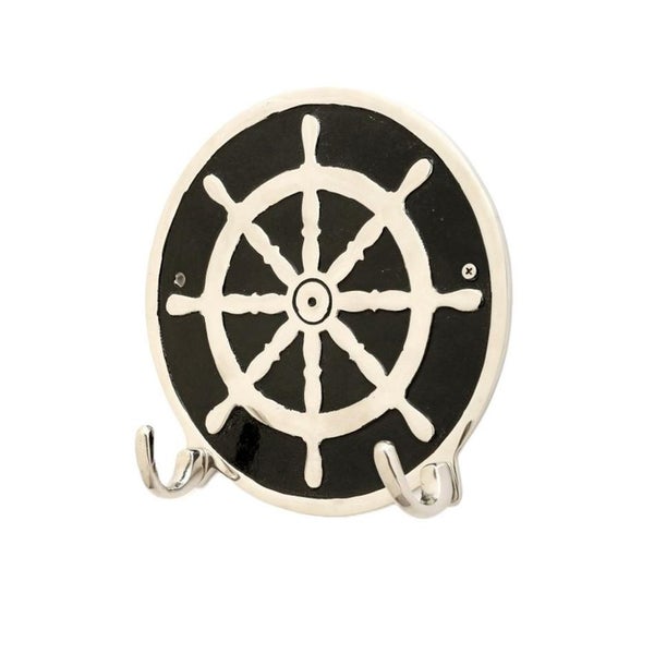 Rembrandt Aluminium Ship Wheel Wall Hook (TK1260) Carousel 1