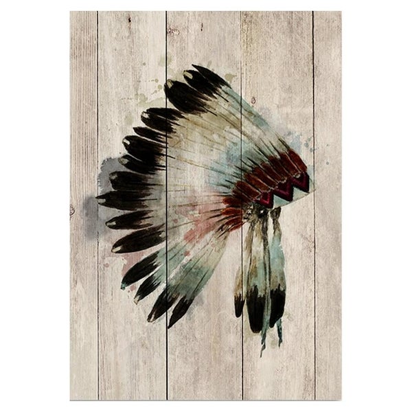 Rembrandt Wood Panel Art - Watercolour Chieftan (ZP1032) Carousel 2