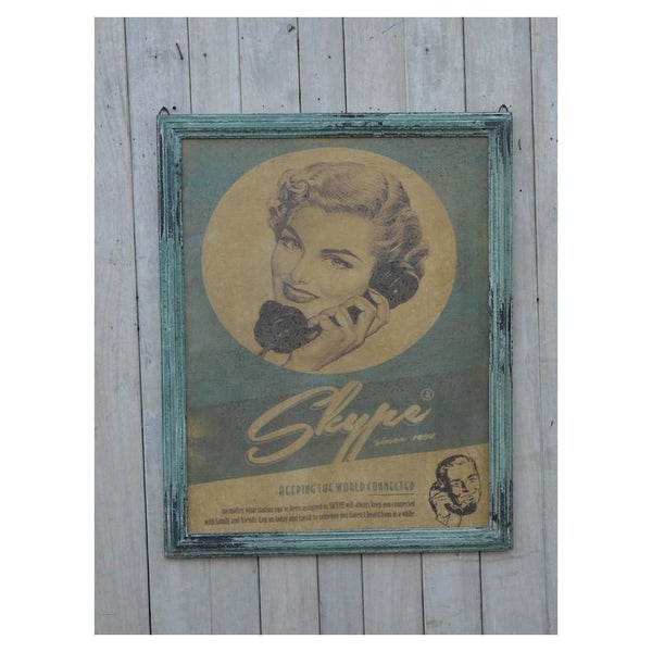 Rembrandt Skype Framed Art (KC1198) Carousel 1