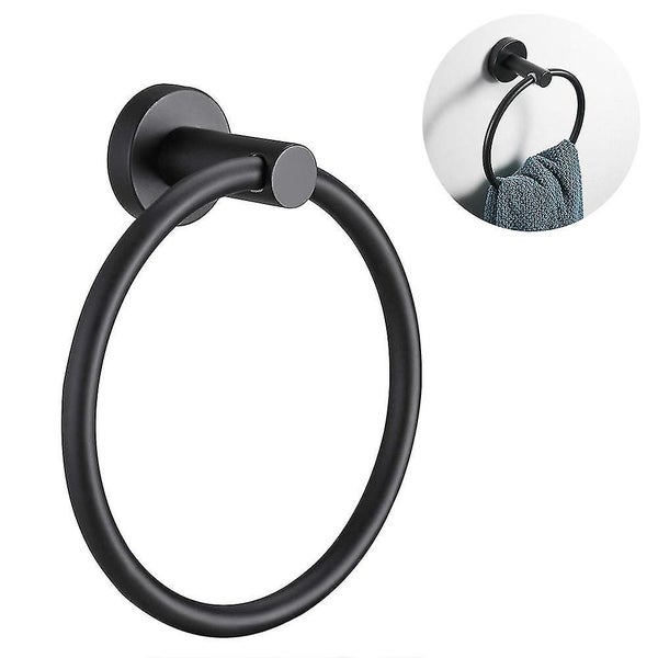 Towel Ring For Bathroom 1 Pack, Kitchen Bath Circle Towel Holder Hangers Wall Mo Carousel 2
