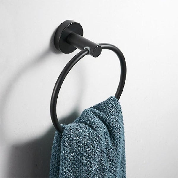 Towel Ring For Bathroom 1 Pack, Kitchen Bath Circle Towel Holder Hangers Wall Mo Carousel 4