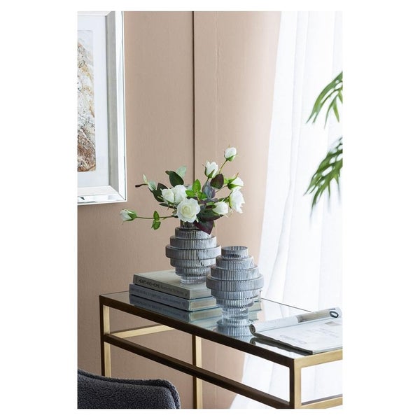 Rembrandt Glass Vase Set/2 - Smoke (SE2767) Carousel 4