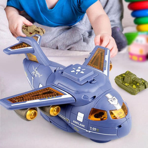 Children\'s Electric Aircraft Toys Musical Educational Airplane Toddler Toys For Carousel 2