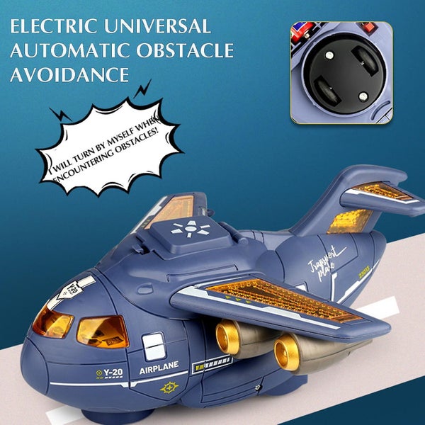 Children\'s Electric Aircraft Toys Musical Educational Airplane Toddler Toys For Carousel 5