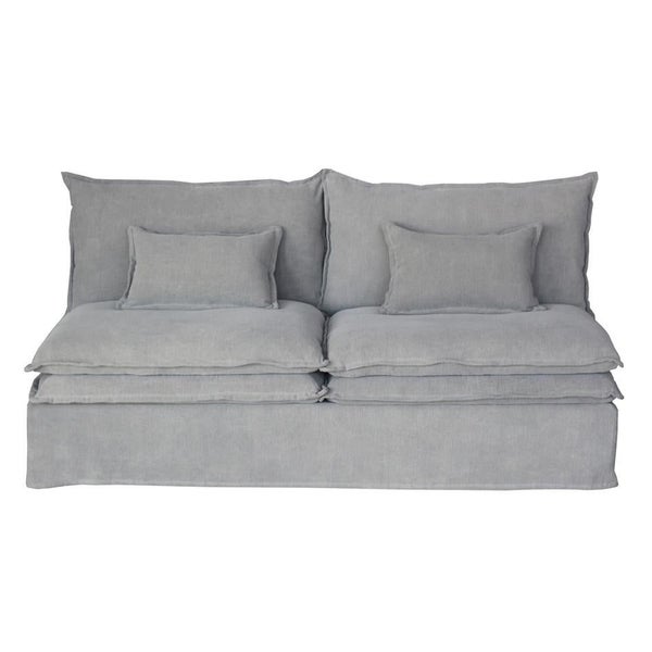 Rembrandt Malta Double Cushion Sectional Middle 2 Seater - Grey Carousel 1