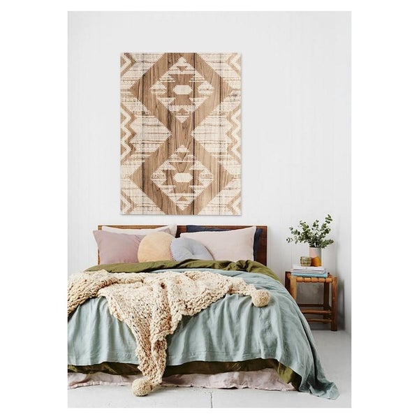 Rembrandt 1103574 Wood Panel Art - Tribal Weave Ii ZP1030 Carousel 1