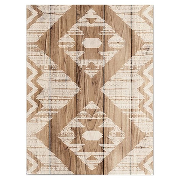 Rembrandt 1103574 Wood Panel Art - Tribal Weave Ii ZP1030 Carousel 2