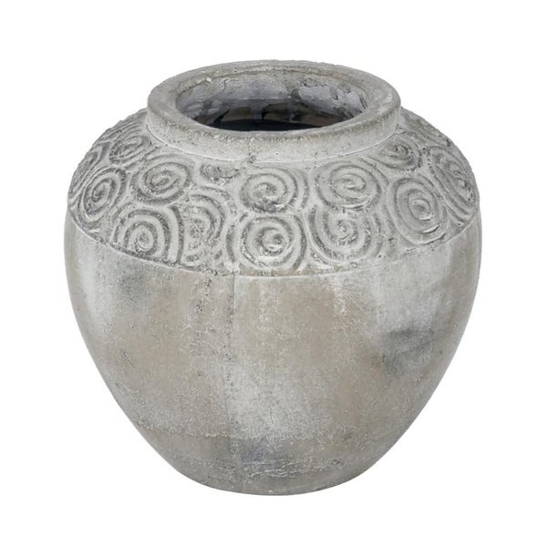 Rembrandt Terracotta Planter - Grey (SE2693) Carousel 1