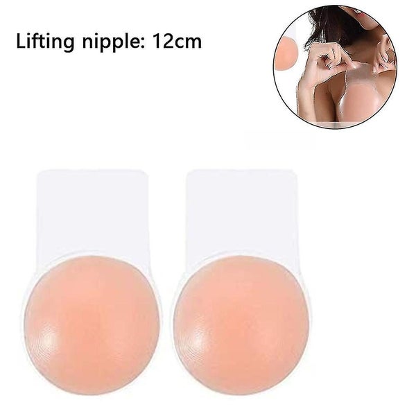 1 Pair Breast Lift Adhesive Bra, Invisible Waterproof Nipple Covers For Women Pr Carousel 1