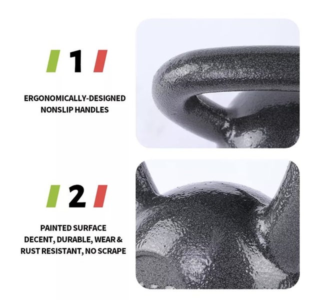 Kettlebell Iron 10kg Carousel 2