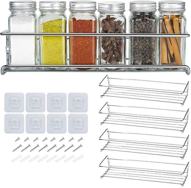 Wall Mounted Spice Rack Organizer For Cabinets. Spice Rack. Condiment Organizer. Carousel 2