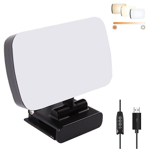 Webcam Lighting for Video Conferencing - Zoom Light for Remote Working, Laptop/C Carousel 1