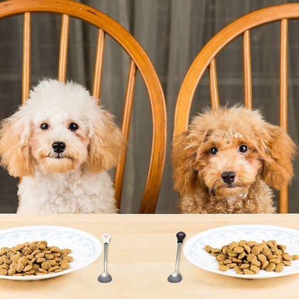 2pcs Dog Cat Spoon Pet Can Spoon Stainless Steel Pet Food Spoon Cat Claw Spoon P Carousel 5