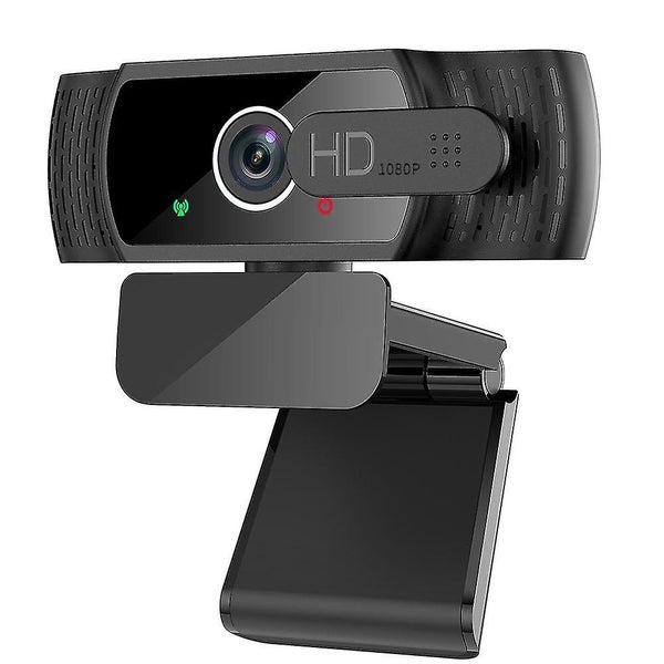HD1080p Webcam with Microphone and Cover - Auto Light Correction USB Camera for Carousel 1