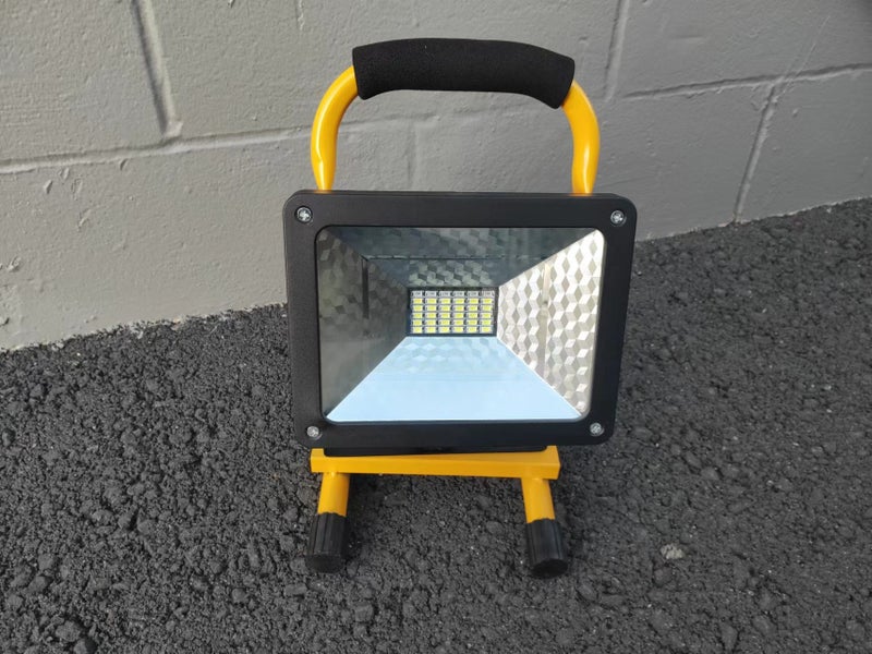 Rechargeable Portable LED Work Light with Stand,30LEDs,50W Water-resistant Carousel 1