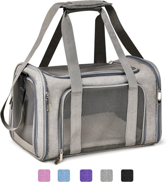 Pet Carrier For Small Medium Cats Dogs Puppies Of 15 Lbs, Tsa Airline Approved S Carousel 1