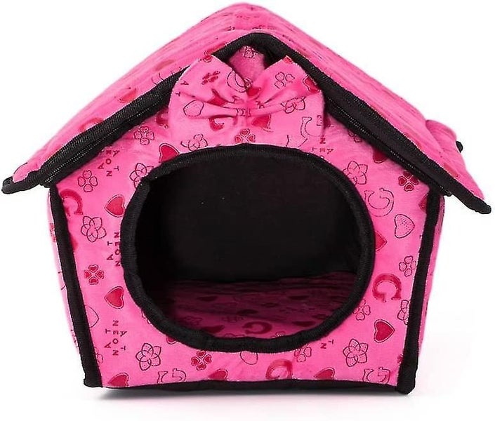 Pet House Dogs Cave - Portable Warm Nest for Dogs, Cats, Puppies, and Rabbits (R Carousel 1