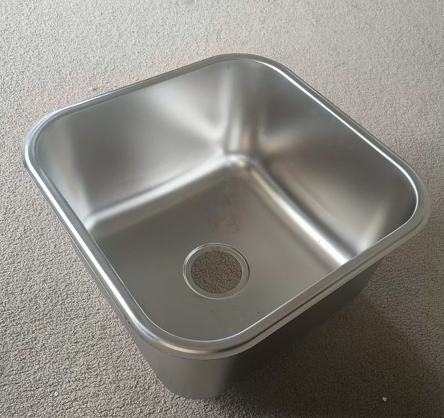 sink bowl 201 s/s 400x400x250mm dimension Carousel 1