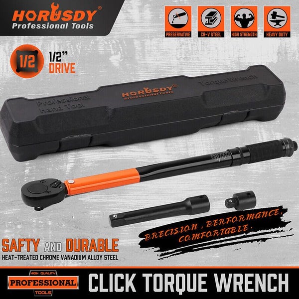 Click Torque Wrench HORUSDY 1/2" Drive 2037229 Carousel 1