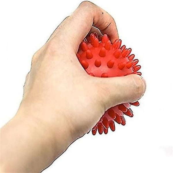 Pack Of 2 Spiky Hard Massage Balls - Plantar Fasciitis, Muscle Soreness Massager Carousel 3