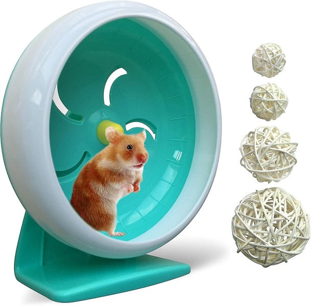 Silent Hamster Wheel, Silent Turntable, Super Quiet Sports Wheel For Hamster, Ad Carousel 1