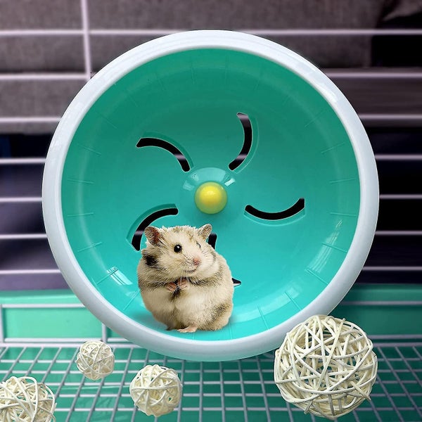 Silent Hamster Wheel, Silent Turntable, Super Quiet Sports Wheel For Hamster, Ad Carousel 2