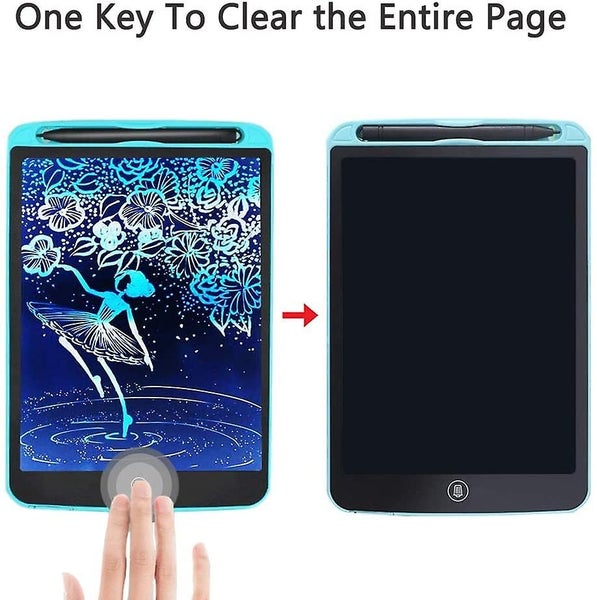 Lcd Writing Tablet, 12 Inch Colorful Writing Board, Electronic Doodle Pads Drawi62974818760578111