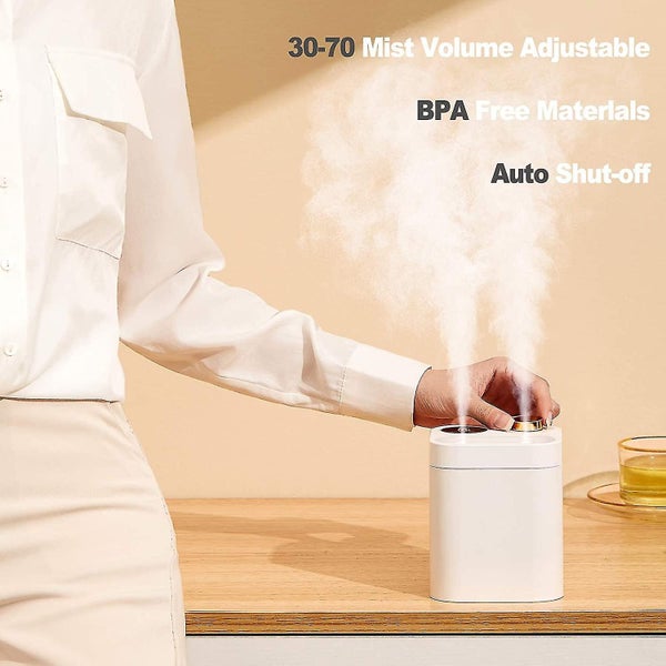 Humidifier, Room And Plant Air Humidifier, 28 Db Quiet, Usb Rechargeable Air Hum Carousel 5
