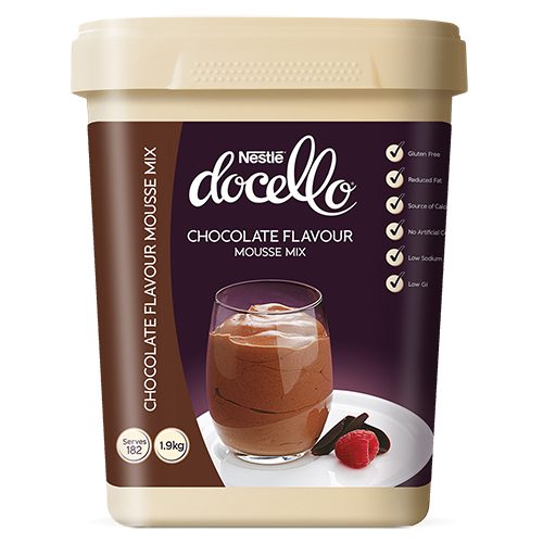 Nestle Docello Dessert Mousse Chocolate 1.9kg Carousel 1