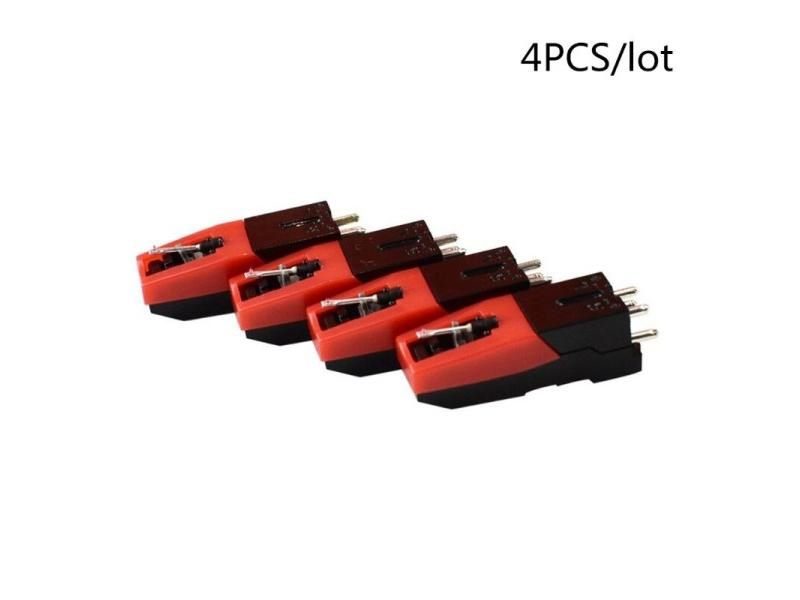 4Pcs Turntable Stylus Needle Accessory For Lp Vinyl Player Phonograph Carousel 1