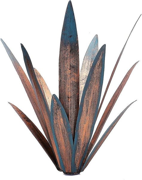 Tequila Rustic Sculpture - Diy Metal Agave Plant Home Decor Carousel 4