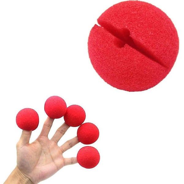 Red Clown Nose Set - Foam Noses for Festivals, Parties, and Halloween Carousel 2