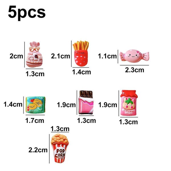 Resin Accessory French Fries For Diy Earring Bracelet Necklace Jewelry Making Carousel 2