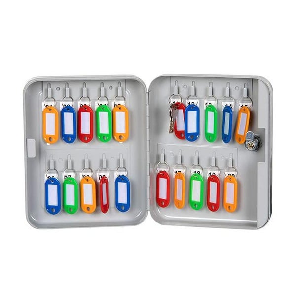 Esselte key cabinets grey 20 keys Carousel 1