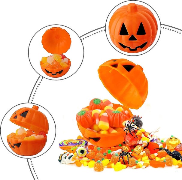 12pcs Mini Pumpkin Boxes, Mini Halloween Pumpkin Candy Box, Mini Pumpkin Hallowe Carousel 2