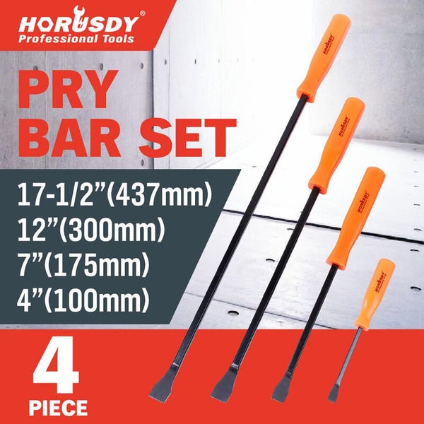 HORUSDY Pry Bar Set Heavy Duty Mechanic 2037239 Carousel 1