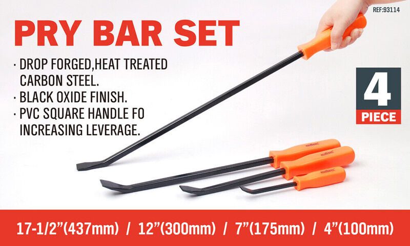 HORUSDY Pry Bar Set Heavy Duty Mechanic 2037239 Carousel 9