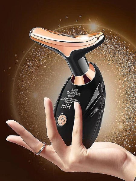Women Usb Charging Beauty Therapy Neck Massager Face Lifting Tool Anti-wrinkle F Carousel 2