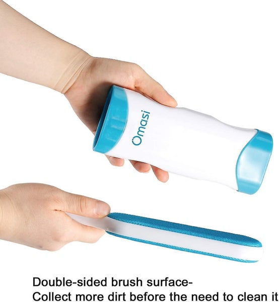 Cat & Dog Pet Hair Remover Brush - Reusable Magic Hair Remover Cleaning Brush - Carousel 5